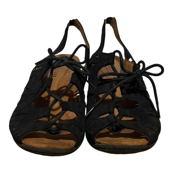 Cobb Hill By New Balance Black Lace Up Sandals Women's Size 10M Comfort - Picture 2 of 8